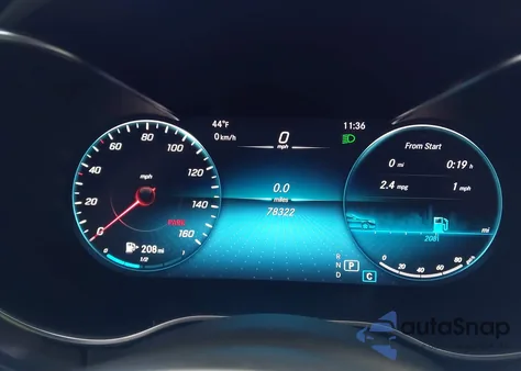 2020 Mercedes-Benz C 300 from USA, damaged, VIN W1KWF8DBXLR594234